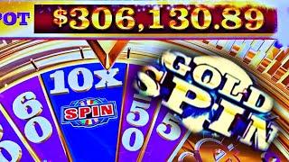 10X Wheel Multiplier WHEEL Of Fortune GOLD Spin #Shorts