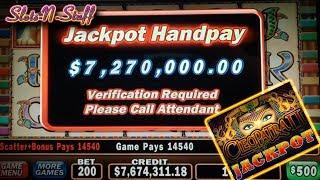 Cleopatra 2 High Limit Slot Play Bonus Round Big Jackpot Win