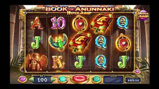 Book of Anunnaki slot machine by Felix Gaming gameplay  SlotsUp