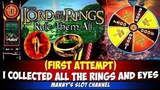 New Slot! (First Attempt) Lord of The Ring One Ring to Rule Them All -  I Collect all Eyes and Rings