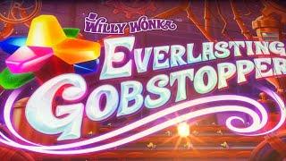 NEW WILLY WONKA !WILLY WONKA EVERLASTING GOBSTOPPER Slot $150 Free Play Live Play栗スロ