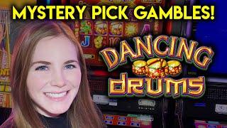 Dancing Drums Sot Machine! Max Bet Bonuses! Does The Mystery Gamble Work Out?