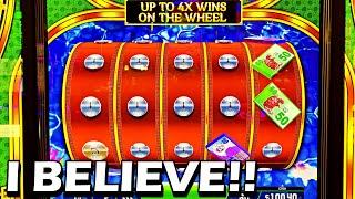 I BELIEVE IN SECOND CHANCES!! * I TALKED MYSELF OUT OF BEING NERVOUS! - Las Vegas Casino Slot Bonus