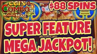 Insane Super Feature Jackpot Bonus Win!!!