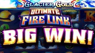 ULTIMATE FIRE LINK ARRIVES AT AN ARIZONA CASINO!!  GLACIER GOLD  BONUSES & FREE GAMES  BIG WINS