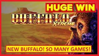 New Buffalo → HUGE WIN! Buffalo Xtreme Slot - SO MANY GAMES!
