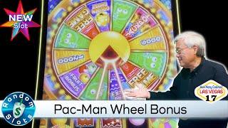 ️ New - Pac Man Wheel Slot Machine Wheel Bonus