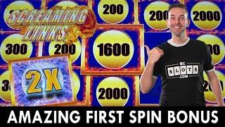 Amazing FIRST SPIN BONUS  Screaming Links Coeur D'Alene Casino #ad