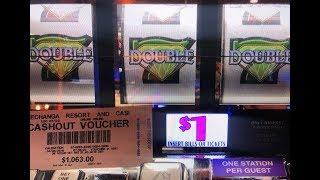 Lucky Winner Part 1 - Double STRIKE $1 Slot Machine, アカフジ, カリフォルニア カジノ, 赤富士スロット, 女子ギャンブラー, 勝負師