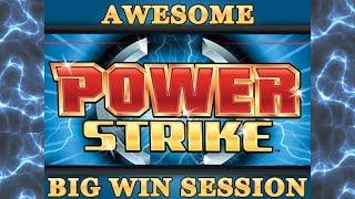 Power Strike - Big Wins - max bet multiple bonuses w/ live play - Slot Machine Bonus