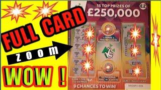 Wow!.Its a FULL Scratchcard.....What a classic Game?..and Moaning Steve arrives