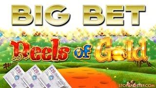 Rainbow Riches Reels of Gold BIG BET with FREE SPINS + BONUS SLOT
