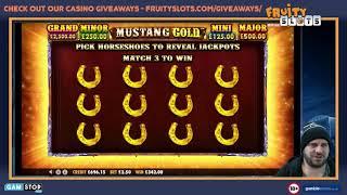 Online Slots Bonus Compilation inc Mustang Gold, The Wiz, Holy Diver & more...