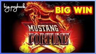 GREAT COMEBACK! Mustang Fortune Slots - LOVE THIS ONE!
