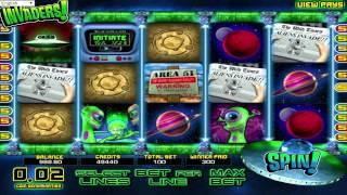 FREE Invaders  slot machine game preview by Slotozilla.com