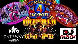 WONDER 4 JACKPOTS  FOUR BONUS SPINS  GATEWAY CASINO SUDBURY, ON