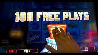 100 Max Bet Free Games!!! on Invaders Return From Planet Moolah 1c Wms Slot Soboba Casino