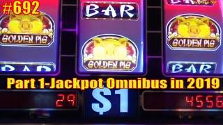 Part 1  Jackpot Omnibus in 2019 赤富士スロット, 2019年度 ジャックポット総集編 パート１/ (#692)