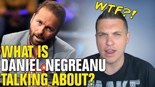 Daniel Negreanu Says More Rake Is BETTER?!
