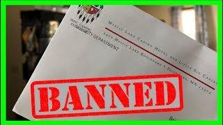 I GOT ANOTHER BAN LETTER FROM MYSTIC LAKE! Will it be a lifetime ban this time? LETS OPEN IT LIVE!