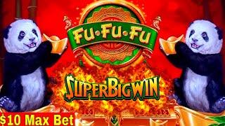 FU-FU-FU Panda Slot Machine SUPER BIG WIN | Live Slot Play w/NG Slot !