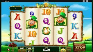 Land Of Gold slots - 25 spins - 90 win!