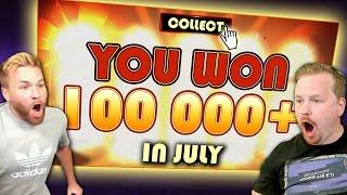 Biggest Wins of July!! (Slots and Crazy Time)