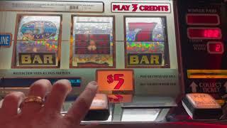 Quick Hits Platinum - Crystal 5 Times - Old School High Limit Slot Play