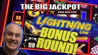 LIGHTNING LINK HIGH STAKES BONUS ROUND WIN!! | The Big Jackpot