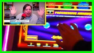 Brent Reacts To A MASSIVE WIN on Life of Luxury Progressive Slot Machine With SDGuy1234