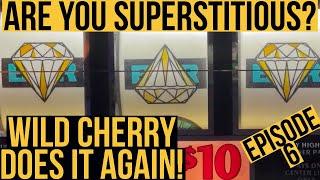 $10 Double Diamond Deluxe Being Superstitious and $15 Wild Cherry Comes Through Again In The End!