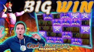 BIG WIN on Genie Jackpots Megaways Slot - £10 Bet!