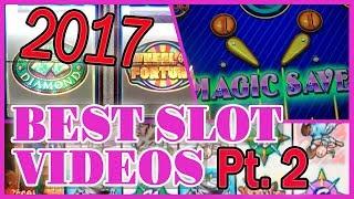 2017 BEST SLOT Videos PT.2  WINS of $500++  Slot Machines w Brian Christopher