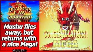 Dragon's Law Boosted Slot - Nice Line Hits, Free Spins and Progressive Win in New Konami game