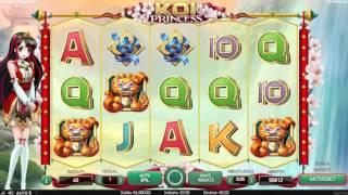 Koi Princess spillemaskine fra NetEnt – Spil med rigtige penge
