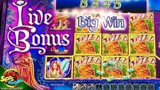 LIVE BONUS Trigger!!! Return to Crystal Forest Big Bonus!!! in San Manuel Casino