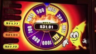 Hot Hot 8 Slot Machine Progressive Wheel Bonus Aria Casino Las Vegas