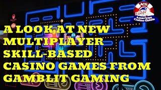 A Look at Multiplayer Skill-Based Video Gambling Games Coming to U.S. Casinos From Gamblit Gaming