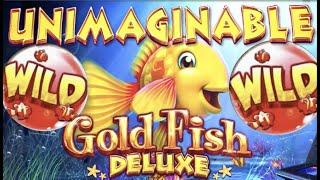 I WANT A GOLD FISH!!  GOLD FISH DELUXE & OCEAN SONG SLOT WINS! Slot Machine Bonus