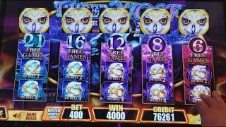 Timber Wolf Deluxe Slot Machine Bonuses and  Minor & Mini Progressive Jackpots
