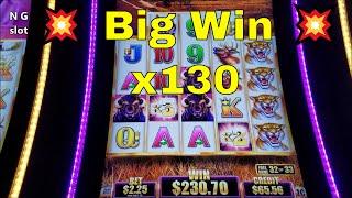 Buffalo Grand Slot MAchine Bonus  BIG WIN