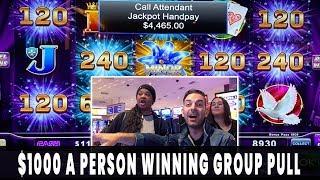 $1000/Person GROUP PULL  MASSIVE JACKPOT  Hold Onto Your Hat at Hard Rock Atlantic City #ad