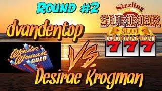 Summer Sizzle Slot Tournament Round #2 - Wonder Woman Gold Slot Machine