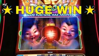 FU-DAO-LE Slot Machine  HUGE  Bonus Win & Babies Big Win