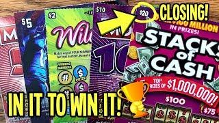 IN IT TO WIN IT!  **WINS!** 2X $20 Stacks of Cash, Monopoly, Texans  TX Lottery Scratch Offs