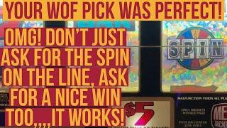 Love It When Wheel of Fortune Listens To Give Up The Spin & Nice Win! $10 Spins on Cigar Being Nice?