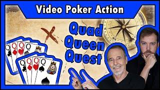 Quad Queen Quest: Not Once, But TWICE on Ultimate X Gold Video Poker • The Jackpot Gents
