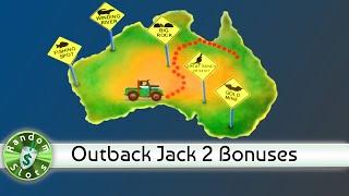 Outback Jack slot machine, Two Bonuses