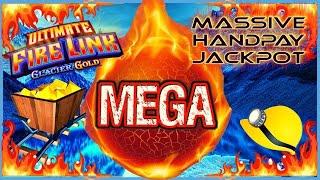 MEGA Landed on HIGH LIMIT Ultimate Fire Link Glacier Gold MASSIVE HANDPAY JACKPOT Slot Machine