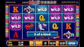Big Vegas Bally Slot - Free Spins feature round